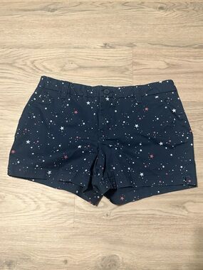 Magellan Outdoors Navy Star-Print Shorts